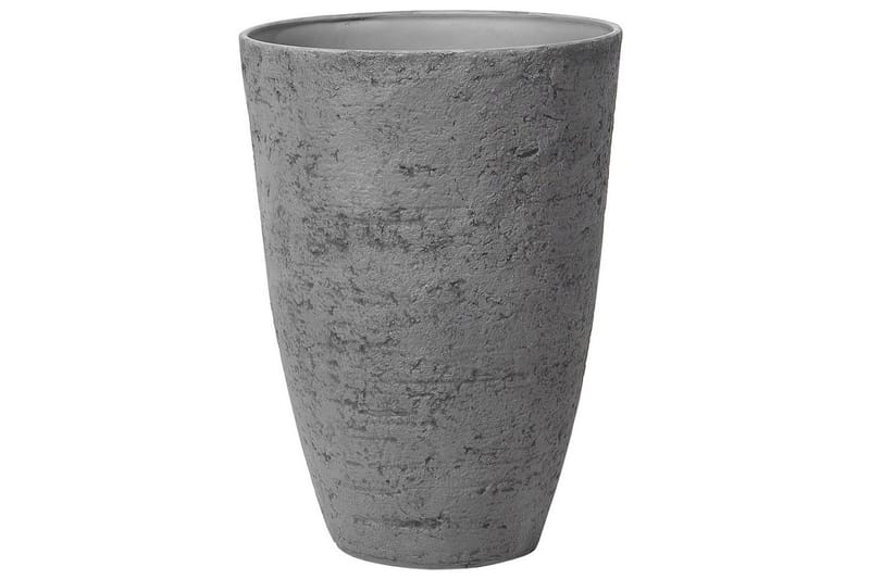 Trädgårdskruka Beliani Camia set om 2 Beige, 51x51x71 cm Grey - Piha & ulkoaltaat - Viljely & puutarhanhoito - Kasvatus - Kukkaruukku & Istutusastia - Suuret kukkaruukut