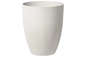 Trädgårdskruka Beliani Croton 43x43x52 cm Offwhite - Piha & ulkoaltaat - Viljely & puutarhanhoito - Kasvatus - Kukkaruukku & Istutusastia - Suuret kukkaruukut