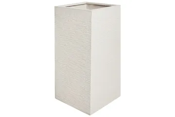 Trädgårdskruka Beliani Dion Beige, 40x40x77 cm Beige - Piha & ulkoaltaat - Viljely & puutarhanhoito - Kasvatus - Kukkaruukku & Istutusastia - Suuret kukkaruukut