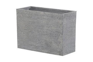 Trädgårdskruka Beliani Edessa Beige, 80x34x56 cm Grey 80x34x56 cm - Piha & ulkoaltaat - Viljely & puutarhanhoito - Kasvatus - Kukkaruukku & Istutusastia - Suuret kukkaruukut