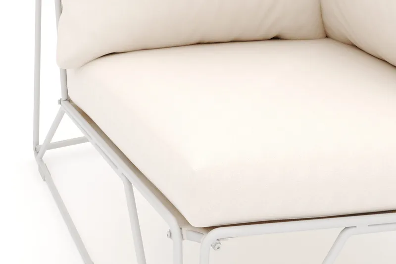 Usteryd Kulmamoduuli Ulkokäyttöön - Beige/Beige - Puutarhakalusteet - Tarvikkeet ulos - Tee se itse-moduulit - Kulmamoduuli ulkosohva