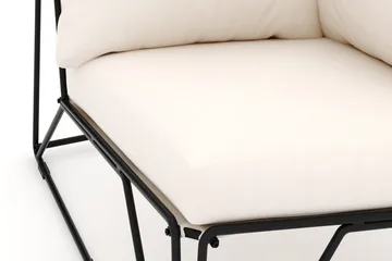 Usteryd Kulmamoduuli Ulkokäyttöön - Musta/Beige - Puutarhakalusteet - Tarvikkeet ulos - Tee se itse-moduulit - Kulmamoduuli ulkosohva