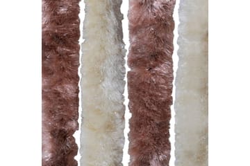 Hyönteisverho beige ja vaaleanruskea 120x220 cm Chenille - Ruskea - Piha & ulkoaltaat - Viljely & puutarhanhoito - Kasvatus - Tuholaisten torjunta - Hyttyssuoja