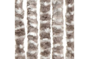 Hyönteisverho harmaanruskea ja valkoinen 56x185 cm Chenille - Taupe - Piha & ulkoaltaat - Viljely & puutarhanhoito - Kasvatus - Tuholaisten torjunta - Hyttyssuoja