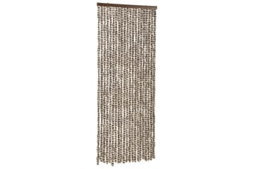 Hyönteisverho harmaanruskea ja valkoinen 56x185 cm Chenille - Taupe - Piha & ulkoaltaat - Viljely & puutarhanhoito - Kasvatus - Tuholaisten torjunta - Hyttyssuoja