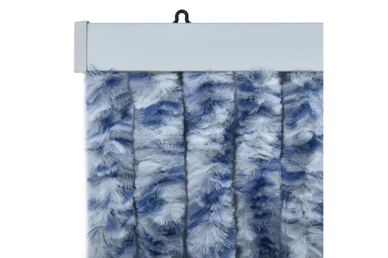 Hyönteisverho sinivalkoinen 120x220 cm Chenille - Sininen - Piha & ulkoaltaat - Viljely & puutarhanhoito - Kasvatus - Tuholaisten torjunta - Hyttyssuoja
