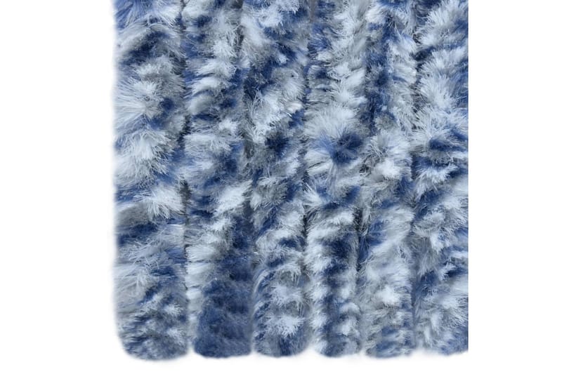 Hyönteisverho sinivalkoinen 120x220 cm Chenille - Sininen - Piha & ulkoaltaat - Viljely & puutarhanhoito - Kasvatus - Tuholaisten torjunta - Hyttyssuoja