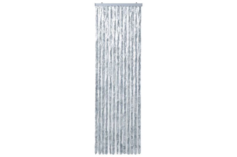 Hyönteisverho valkoinen ja harmaa 90x200 cm Chenille - Valkoinen - Piha & ulkoaltaat - Viljely & puutarhanhoito - Kasvatus - Tuholaisten torjunta - Hyttyssuoja