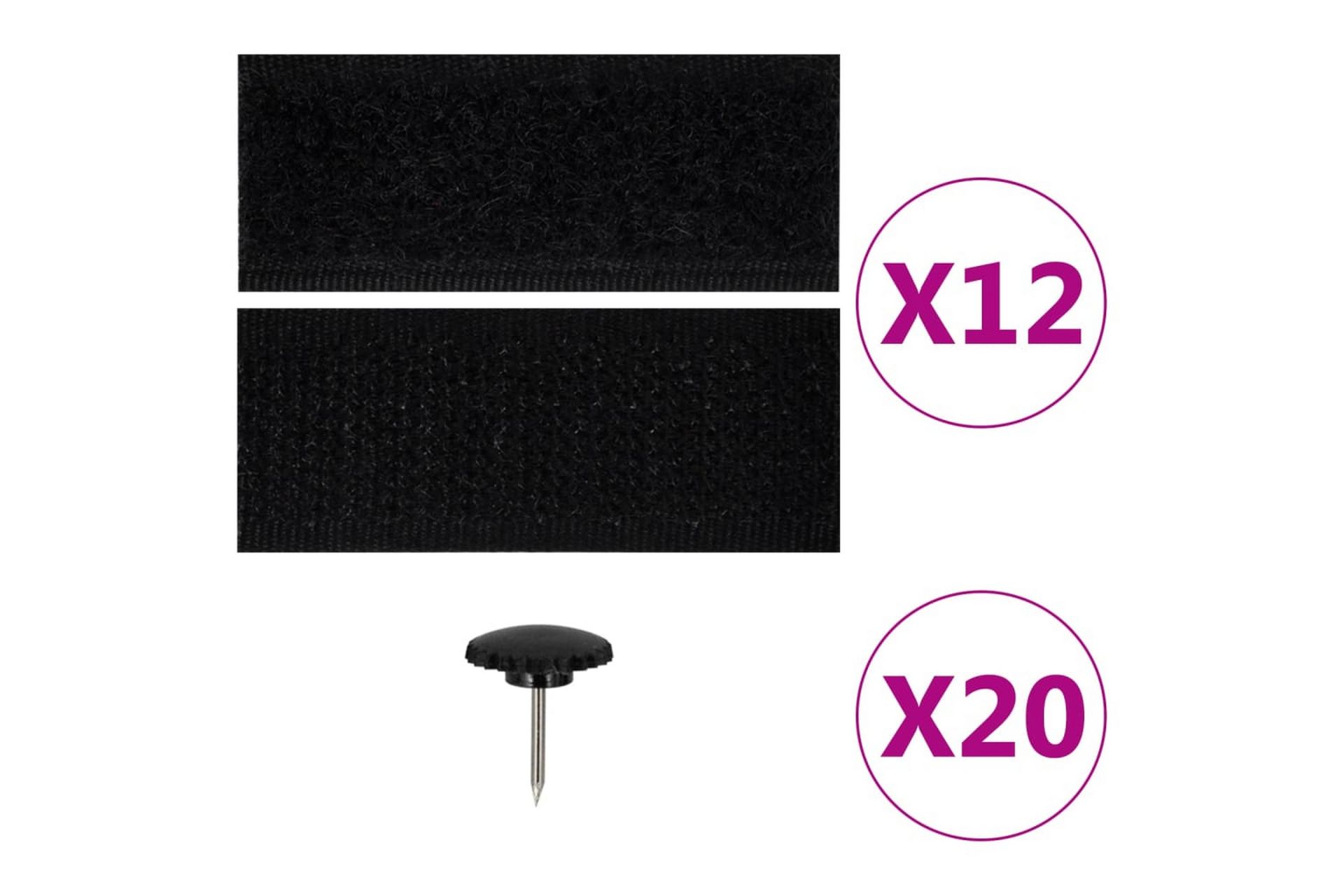 Hyönteisverhot oveen 2 kpl magneettikiinnitys musta 210x90cm - Musta - Piha & ulkoaltaat - Viljely & puutarhanhoito - Kasvatus - Tuholaisten torjunta - Hyttyssuoja