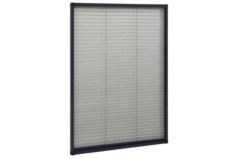 Laskostettu hyönteisverkko ikkunaan alumiini 80x160 cm - Antrasiitti - Piha & ulkoaltaat - Viljely & puutarhanhoito - Kasvatus - Tuholaisten torjunta - Hyttyssuoja
