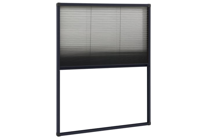 Laskostettu hyönteisverkko ikkunaan alumiini antras. 60x80cm - Antrasiitti - Hyttyssuoja - Hyttysverkko
 - Retkeilytarvikkeet