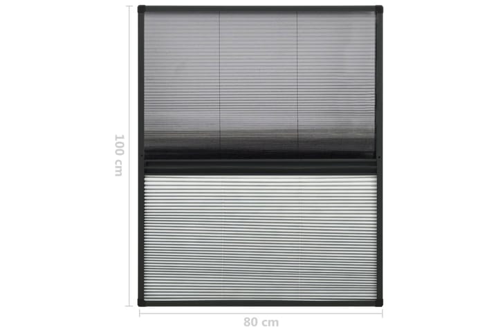 Laskostettu hyönteisverkko/varjostin ikkunaan 80x100cm - Hyttyssuoja - Hyttysverkko
 - Retkeilytarvikkeet