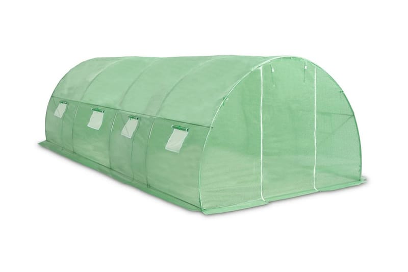 Kasvihuone 18m² 600x300x200 cm - Vihreä - Piha & ulkoaltaat - Viljely & puutarhanhoito - Kasvihuone
 - Vapaasti seisova kasvihuone