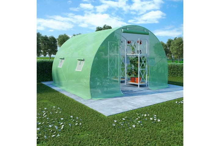 Kasvihuone 6m² 3x2x2 m - Vihreä - Vapaasti seisova kasvihuone - Kasvihuone