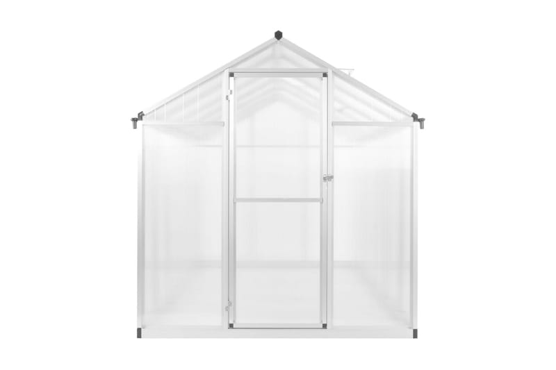 Kasvihuone alumiini 421x190x195 cm 15,6 m³ - Läpinäkyvä - Piha & ulkoaltaat - Viljely & puutarhanhoito - Kasvihuone
 - Vapaasti seisova kasvihuone