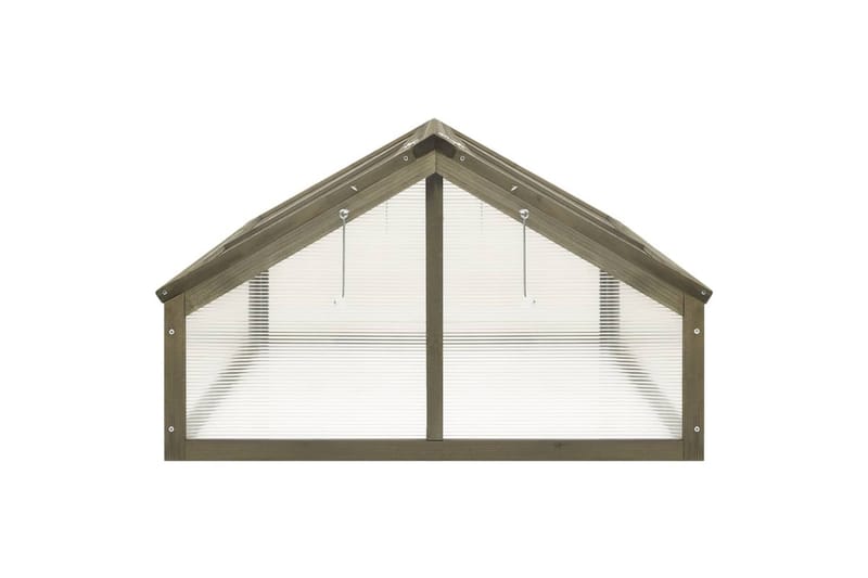 Kasvihuone harmaa 114x80x50 cm kuusi - Piha & ulkoaltaat - Viljely & puutarhanhoito - Kasvihuone
 - Vapaasti seisova kasvihuone