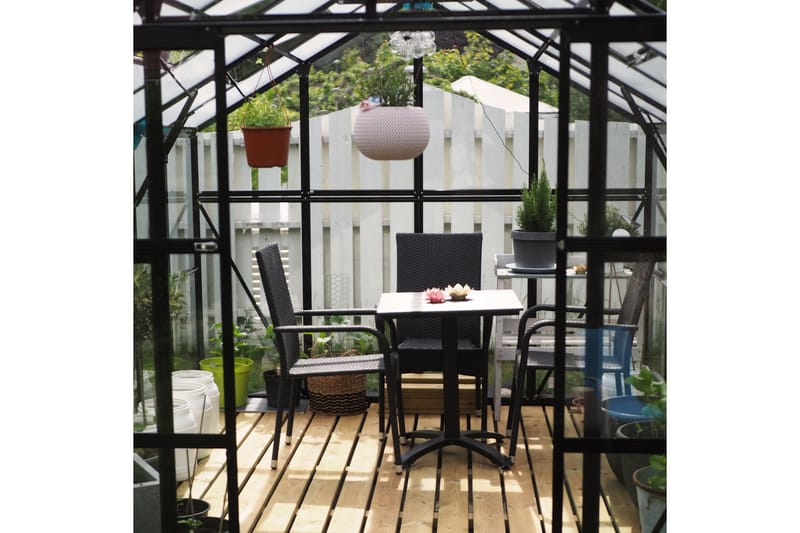 Kasvihuone Marvell 8,0m² - Antrasiitti - Piha & ulkoaltaat - Viljely & puutarhanhoito - Kasvihuone
 - Vapaasti seisova kasvihuone