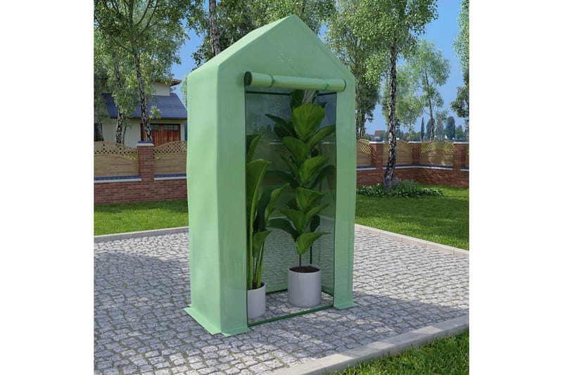 Kasvihuone teräsrungolla 0,5m² 1x0,5x1,9 m - Piha & ulkoaltaat - Viljely & puutarhanhoito - Kasvihuone
 - Vapaasti seisova kasvihuone