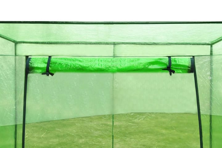 Kasvihuone teräsrunko PVC - Vihreä - Vapaasti seisova kasvihuone - Kasvihuone