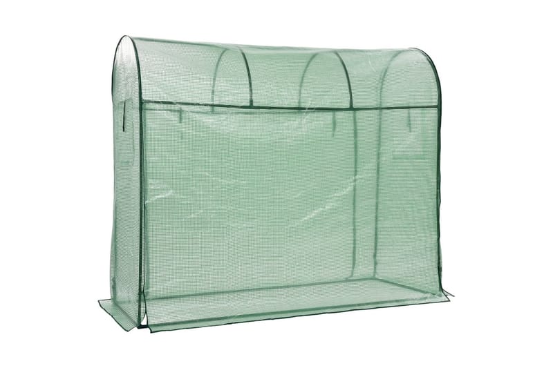 Kasvihuone vetoketjullisella ovella 200x80x170 cm - Vihreä - Piha & ulkoaltaat - Viljely & puutarhanhoito - Kasvihuone
 - Vapaasti seisova kasvihuone