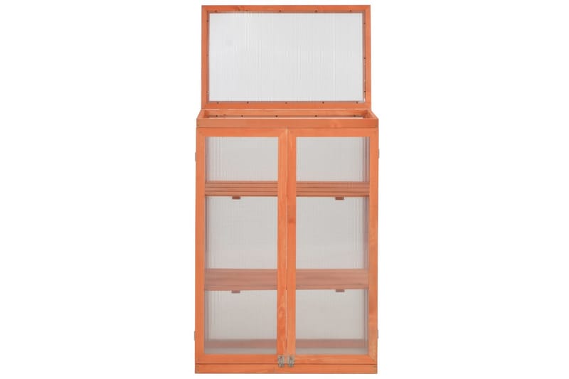Kasvihuone puu 75 x 47 x 109 cm - Ruskea - Piha & ulkoaltaat - Viljely & puutarhanhoito - Kasvihuone
 - Vapaasti seisova kasvihuone