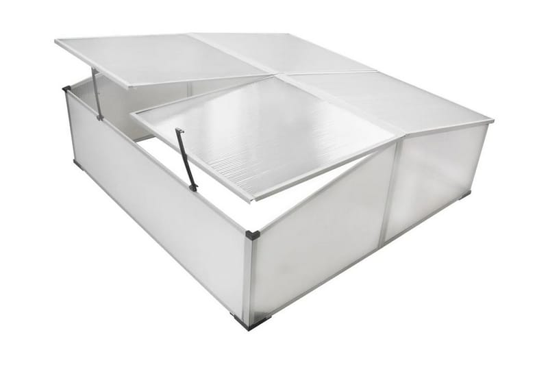 Kylmälava 4 kannella 108x110x41 cm - Läpinäkyvä - Piha & ulkoaltaat - Viljely & puutarhanhoito - Kasvihuone
 - Kasvihuonetarvikkeet
