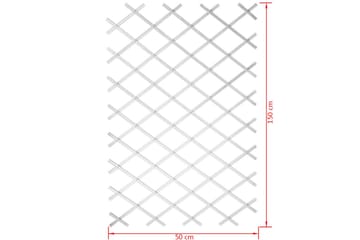 Nature Puutarhasäleikkö 50x150 cm PVC Valkoinen 6040701 - Valkoinen - Piha & ulkoaltaat - Viljely & puutarhanhoito - Kasvihuone
 - Kasvihuonetarvikkeet