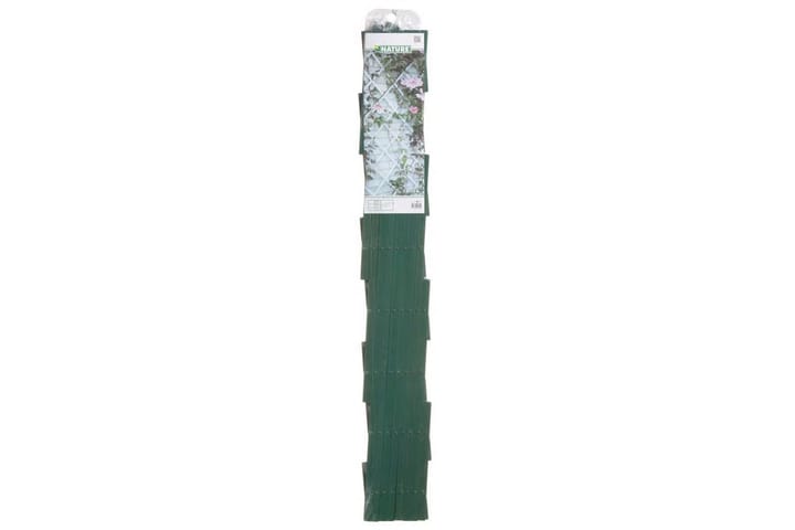 Nature Puutarhasäleikkö 100x200 cm PVC Vihreä 6040704 - Vihreä - Kasvihuonetarvikkeet - Säleikkö