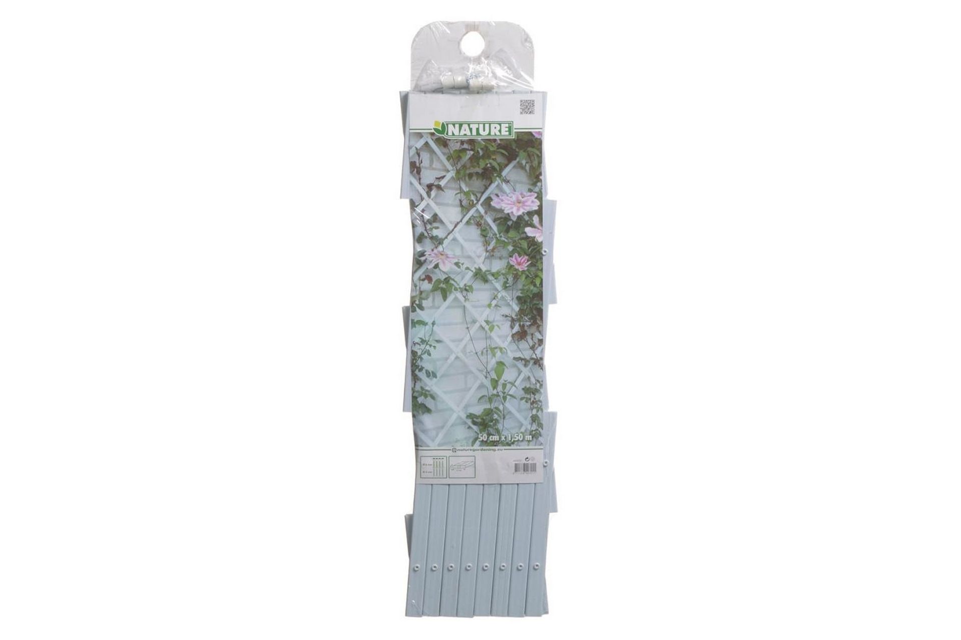 Nature Puutarhasäleikkö 50x150 cm PVC Valkoinen 6040701 - Valkoinen - Piha & ulkoaltaat - Viljely & puutarhanhoito - Kasvihuone
 - Kasvihuonetarvikkeet