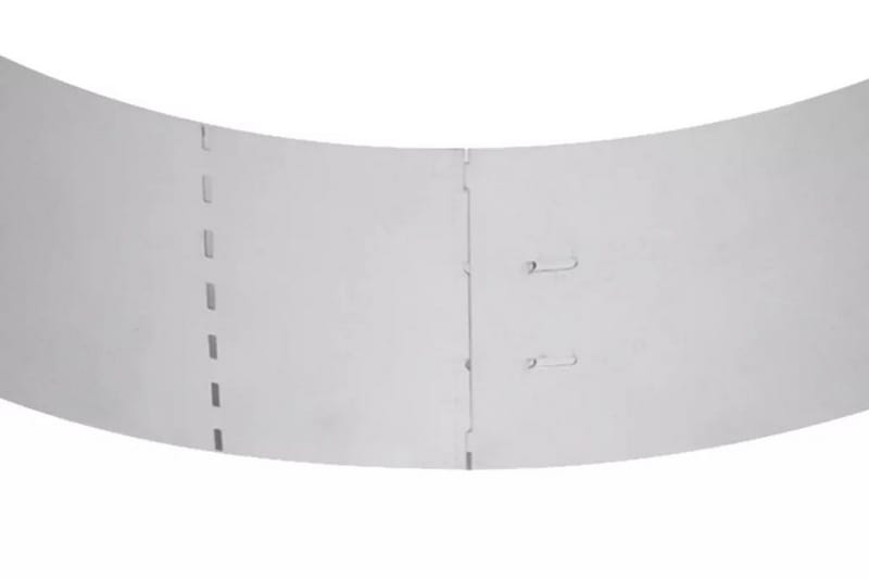 Nurmikkoaita 10 kpl galvanoitu teräs 100x20cm - Hopea - Piha & ulkoaltaat - Viljely & puutarhanhoito - Kasvihuone
 - Kasvihuonetarvikkeet