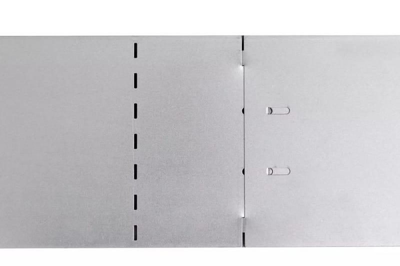 Nurmikkoaita 10 kpl galvanoitu teräs 100x20cm - Hopea - Piha & ulkoaltaat - Viljely & puutarhanhoito - Kasvihuone
 - Kasvihuonetarvikkeet