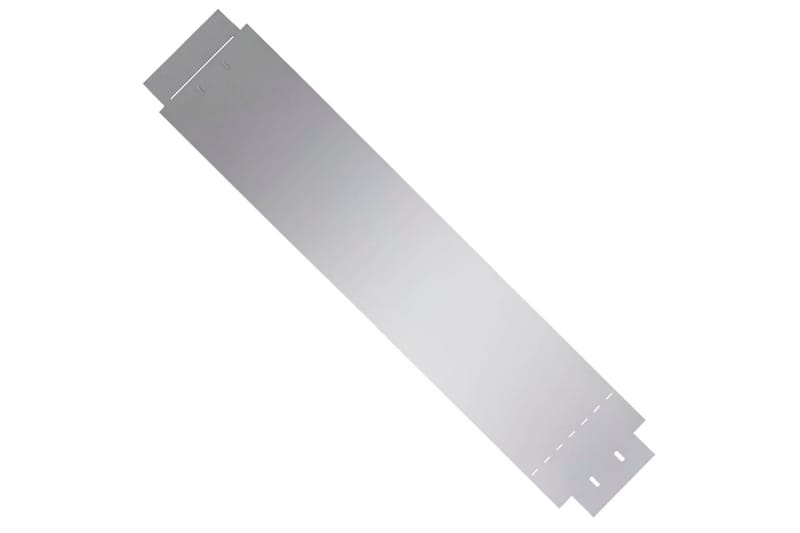 Nurmikkoaita 20 kpl galvanoitu teräs 100x20cm - Hopea - Piha & ulkoaltaat - Viljely & puutarhanhoito - Kasvihuone
 - Kasvihuonetarvikkeet
