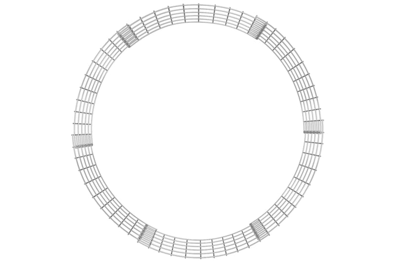 beBasic Puutarhakomposti Ã˜100x50 cm galvanoitu teräs - Hopea - Piha & ulkoaltaat - Viljely & puutarhanhoito - Kompostori - Lehtikompostori