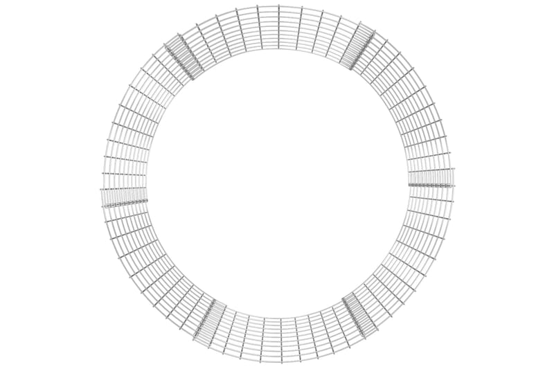 beBasic Puutarhakomposti Ã˜100x100 cm galvanoitu teräs - Hopea - Lehtikompostori - Kompostori