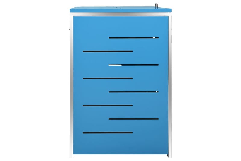 Kolmen roska-astian vaja 207x77,5x115 cm ruostumaton teräs - Sininen - Piha & ulkoaltaat - Viljely & puutarhanhoito - Kompostori - Lämpökompostori & kompostiastia
