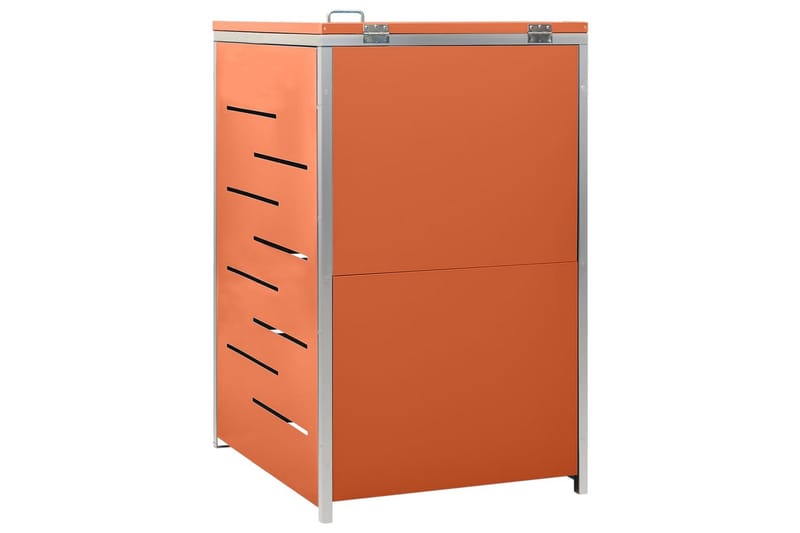 Yhden roska-astian vaja 69x77,5x115 cm ruostumaton teräs - Oranssi - Piha & ulkoaltaat - Viljely & puutarhanhoito - Kompostori - Lämpökompostori & kompostiastia