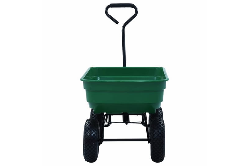 Puutarhan kippikärry 300 kg 75 l vihreä - Vihreä - Piha & ulkoaltaat - Viljely & puutarhanhoito - Puutarhatyökalut & puutarhavälineet - Kärryt & perävaunut - Kuljetusvaunu & puutarhavaunu