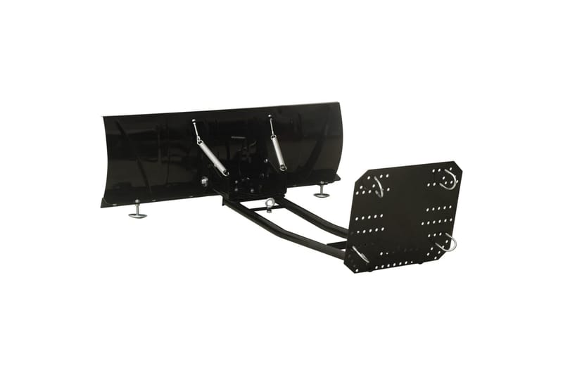 Mönkijän lumiaura 115x38 cm musta - Musta - Piha & ulkoaltaat - Viljely & puutarhanhoito - Puutarhatyökalut & puutarhavälineet - Lapiot - Lumilapio
