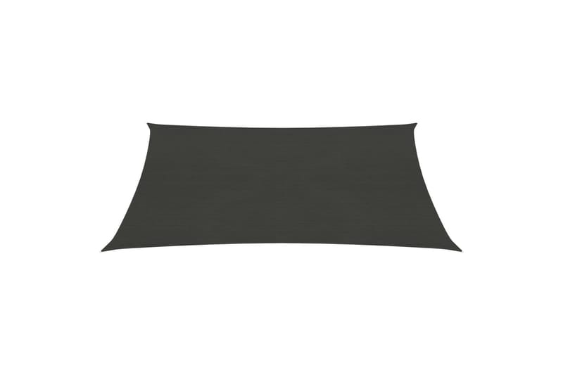 Aurinkopurje 160 g/m² antrasiitti 2x2,5 m HDPE - Antrasiitti - Puutarhakalusteet - Aurinkosuoja - Aurinkopurje