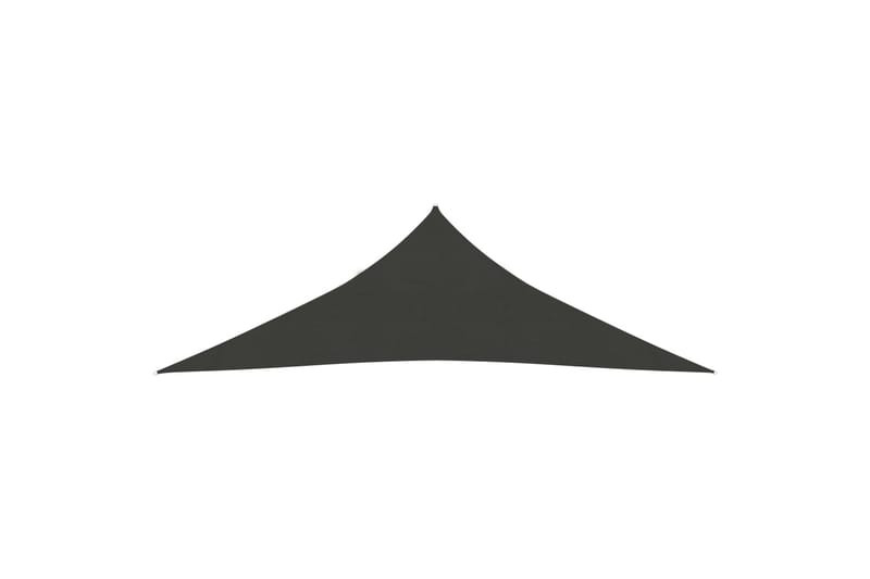Aurinkopurje 160 g/m² antrasiitti 6x6x6 m HDPE - Antrasiitti - Puutarhakalusteet - Aurinkosuoja - Aurinkopurje