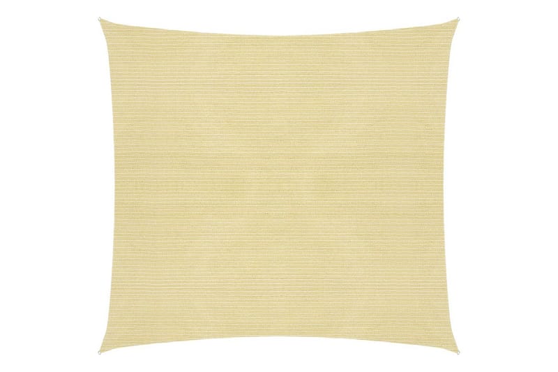 Aurinkopurje 160 g/m² beige 2,5x2,5 m HDPE - Beige - Aurinkopurje