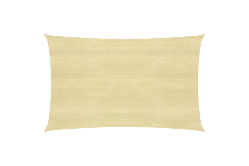 Aurinkopurje 160 g/m² beige 2,5x4,5 m HDPE - Beige - Aurinkopurje