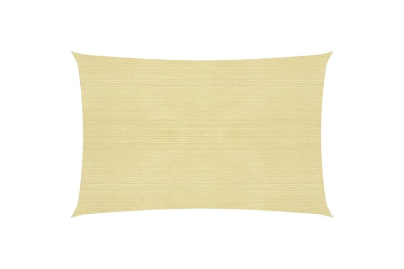 Aurinkopurje 160 g/m² beige 2,5x4 m HDPE - Beige - Aurinkopurje