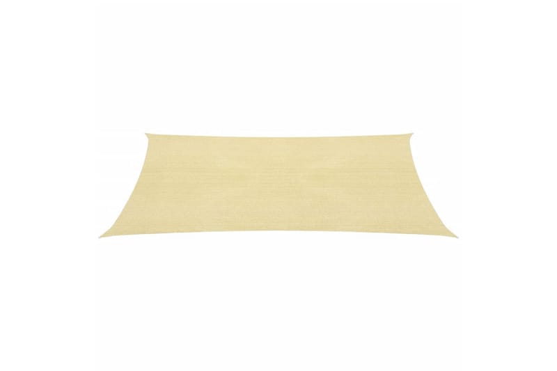 Aurinkopurje 160 g/m² beige 2,5x4 m HDPE - Beige - Puutarhakalusteet - Aurinkosuoja - Aurinkopurje