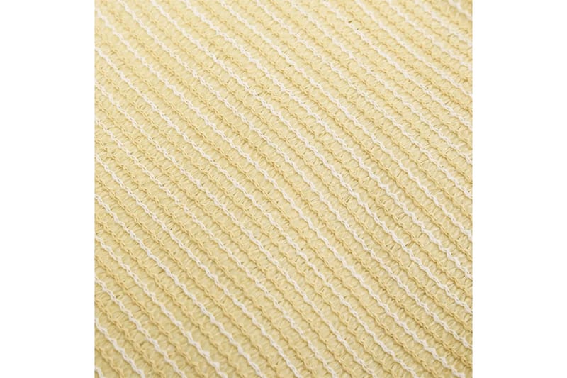 Aurinkopurje 160 g/m² beige 2,5x4 m HDPE - Beige - Puutarhakalusteet - Aurinkosuoja - Aurinkopurje