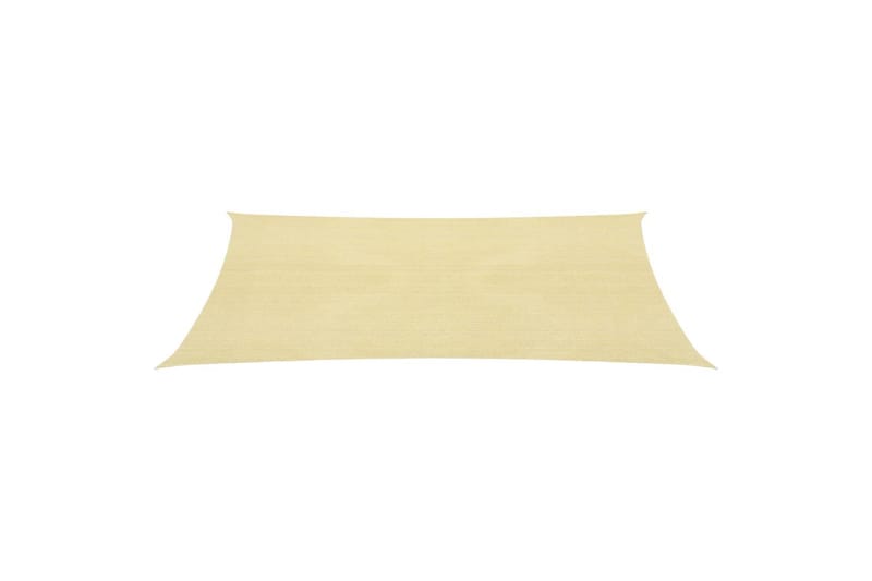 Aurinkopurje 160 g/m² beige 2,5x5 m HDPE - Beige - Aurinkopurje