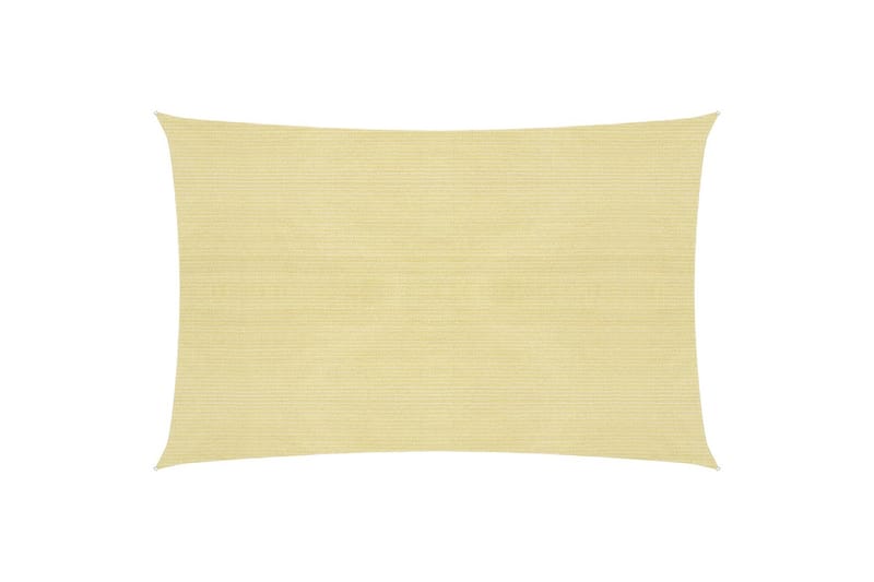 Aurinkopurje 160 g/m² beige 2x2,5 m HDPE - Beige - Puutarhakalusteet - Aurinkosuoja - Aurinkopurje