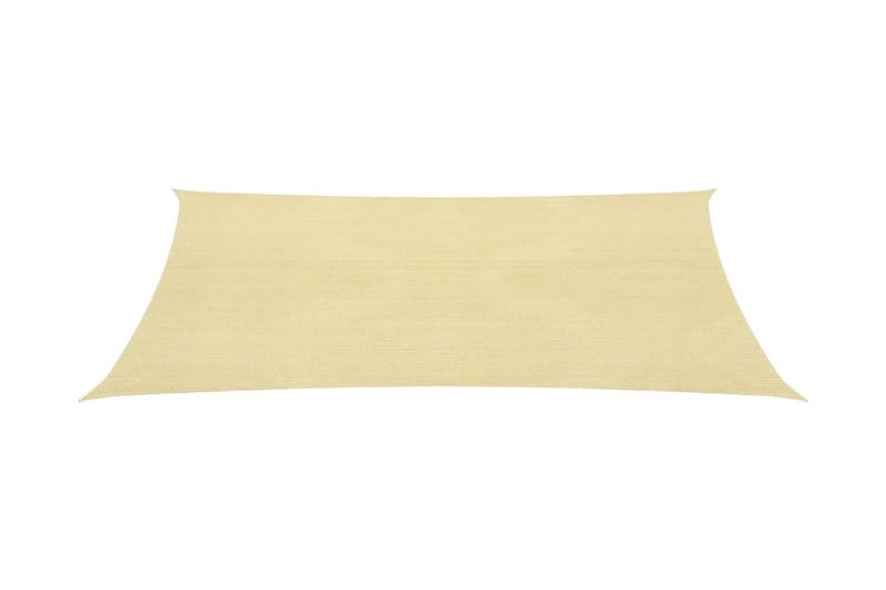Aurinkopurje 160 g/m² beige 3,5x4,5 m HDPE - Beige - Puutarhakalusteet - Aurinkosuoja - Aurinkopurje