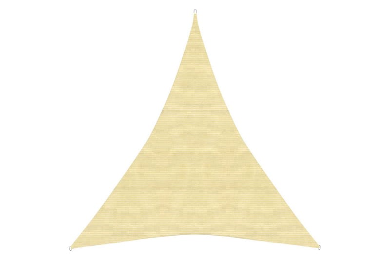 Aurinkopurje 160 g/m² beige 4x5x5 m HDPE - Beige - Aurinkopurje