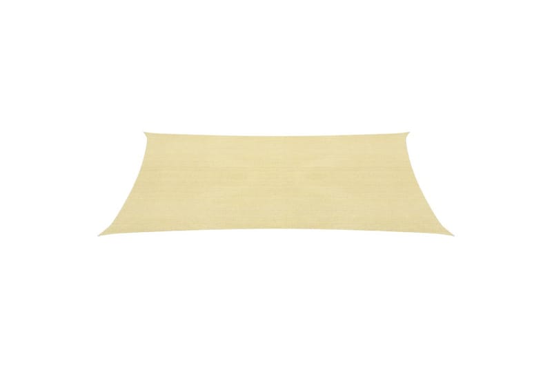 Aurinkopurje 160 g/m² beige 5x6 m HDPE - Beige - Puutarhakalusteet - Aurinkosuoja - Aurinkopurje